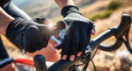stylish touchscreen cycling gloves