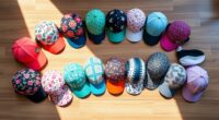 stylish women s cycling caps