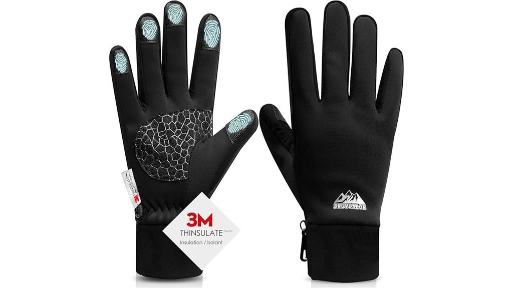 thermal touchscreen winter gloves