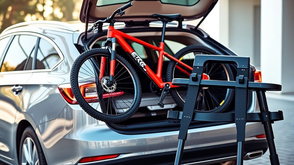 top adjustable transport racks