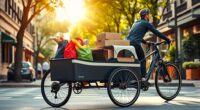 top cargo bike trailers