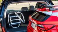 top folding vehicle racks