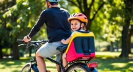 top rear child bike seats