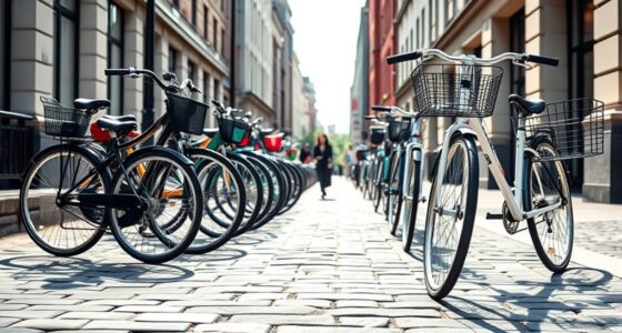 top stylish bike basket racks
