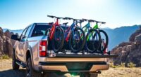 top truck bed bike racks