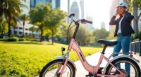 top women s electric folding bikes
