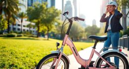 top women s electric folding bikes