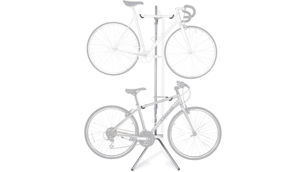 two bike garage storage