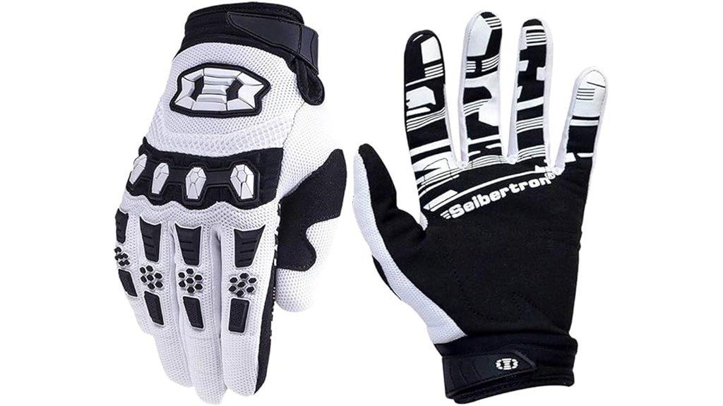 unisex bmx mountain bike gloves