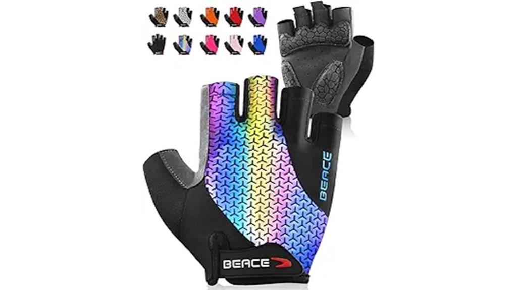 unisex cycling gloves design