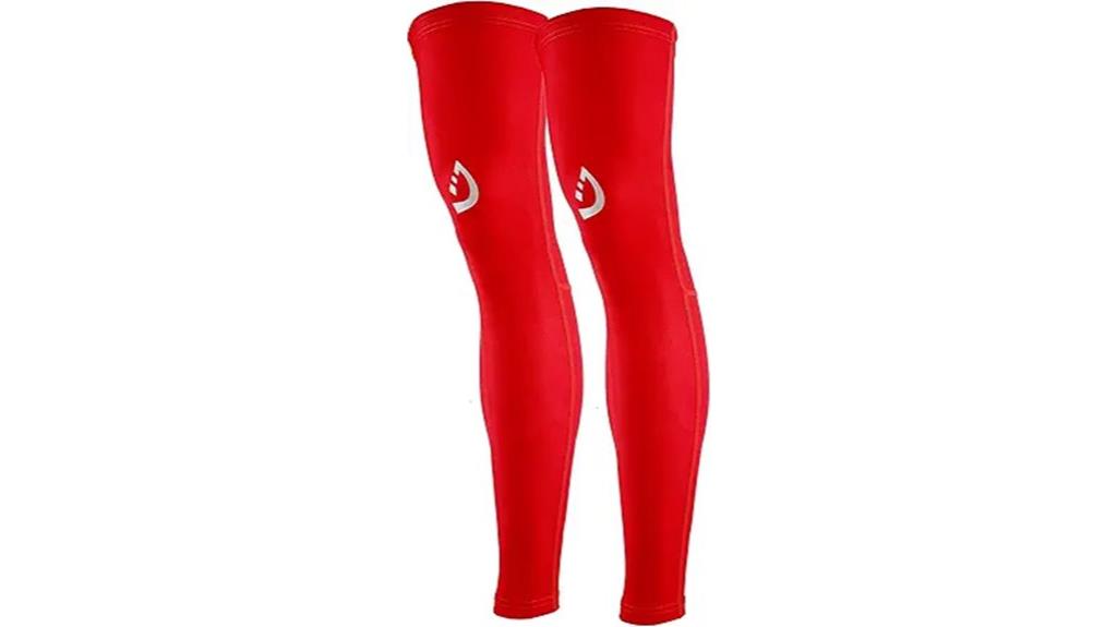 unisex cycling leg warmers