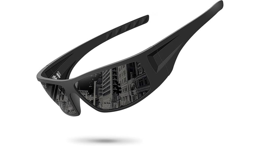 unisex polarized sports eyewear