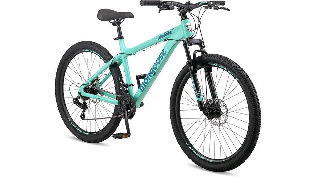 versatile aluminum mountain bike