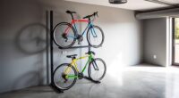 vertical bike storage racks