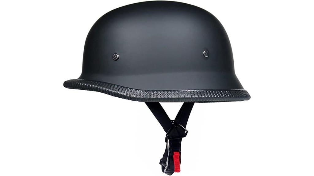 vintage german motorcycle helmet