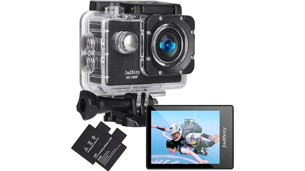waterproof 1080p action camera