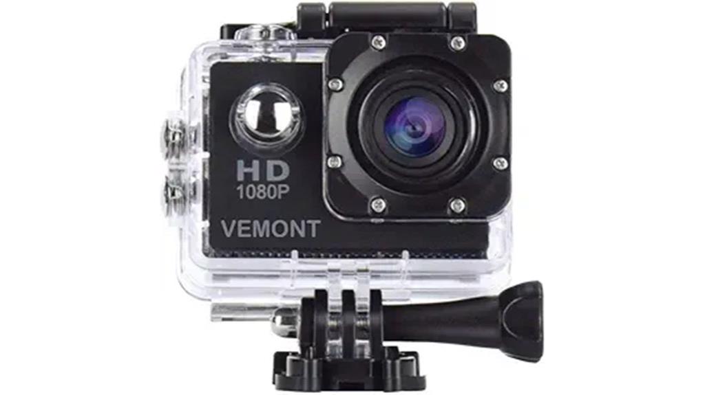 waterproof 1080p sports camera