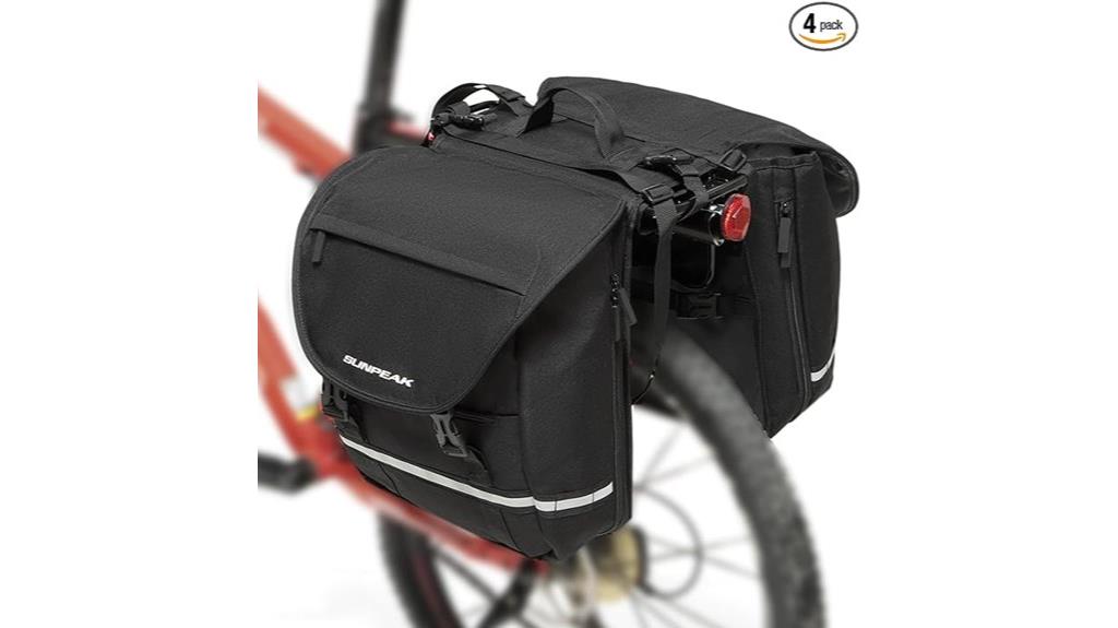waterproof 36l bike panniers