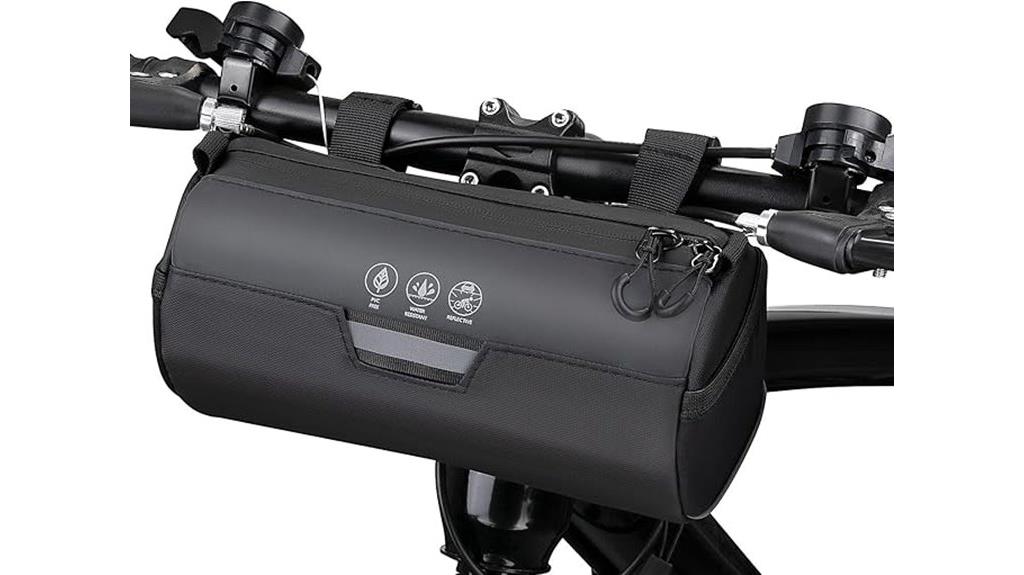 waterproof bike handlebar bag