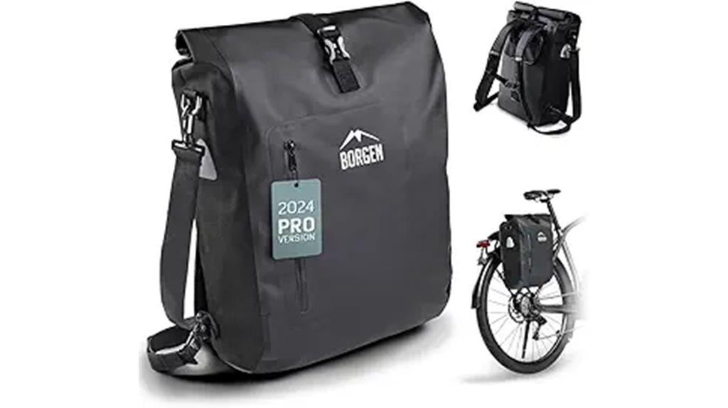 waterproof bike pannier bag