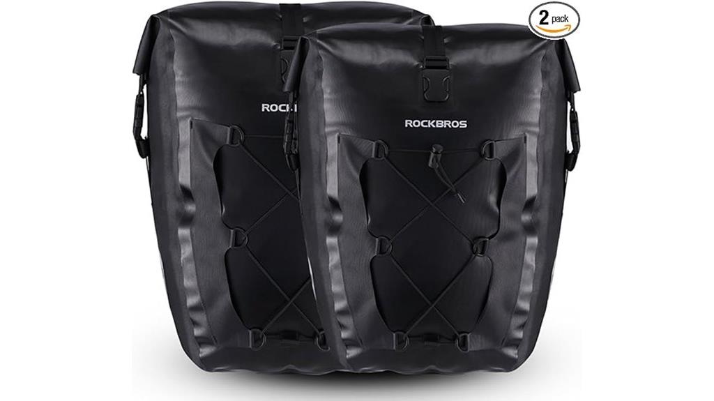 waterproof bike pannier set