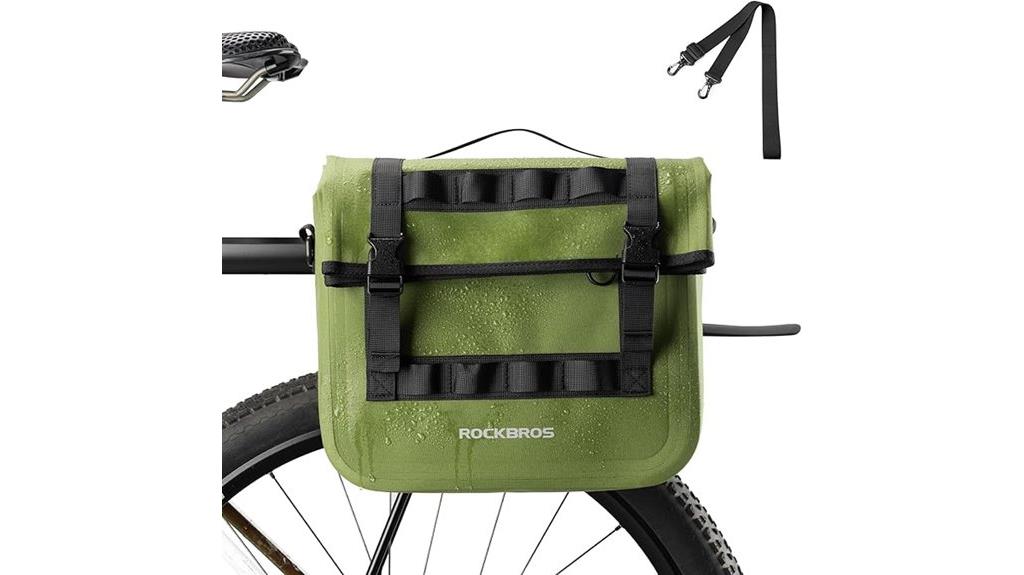 waterproof bike rack bag