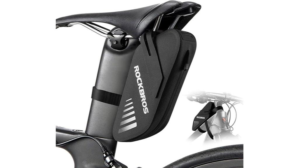 waterproof bike seat bag