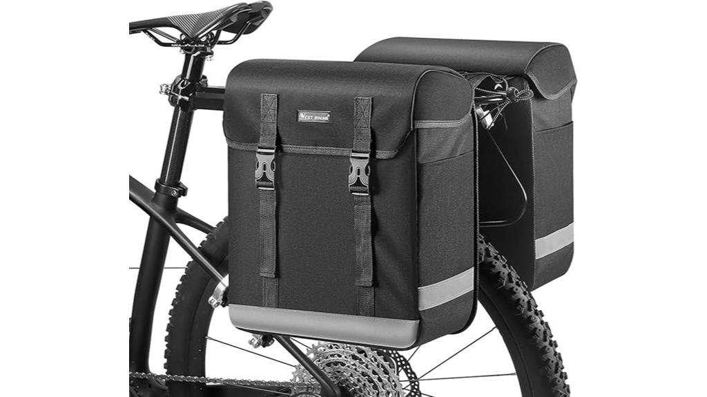 waterproof bike seat panniers
