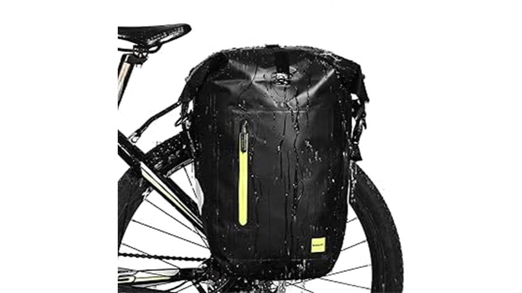 waterproof cycling pannier bag