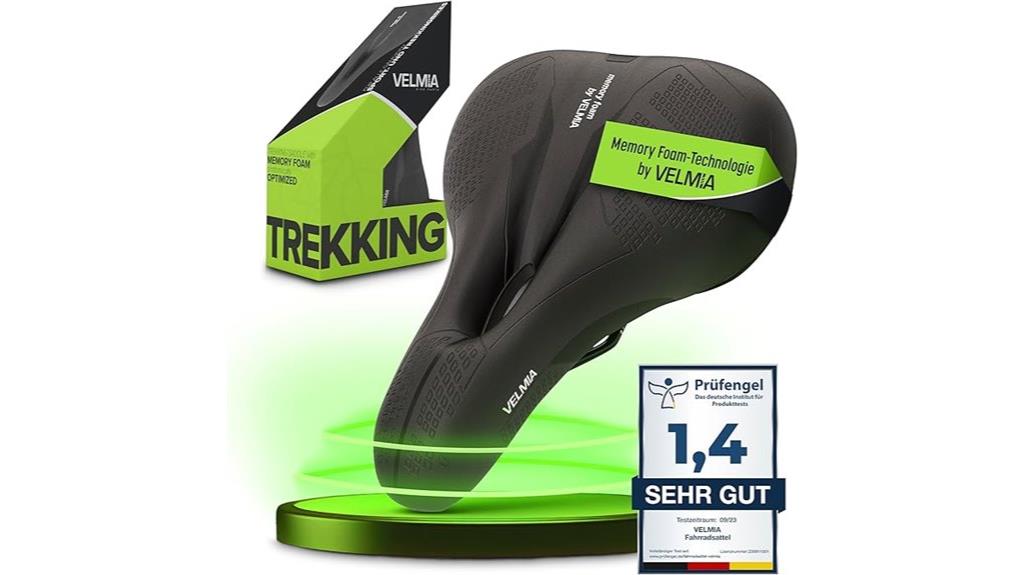 waterproof ergonomic bicycle saddle