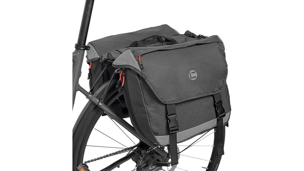 waterproof expandable bike panniers