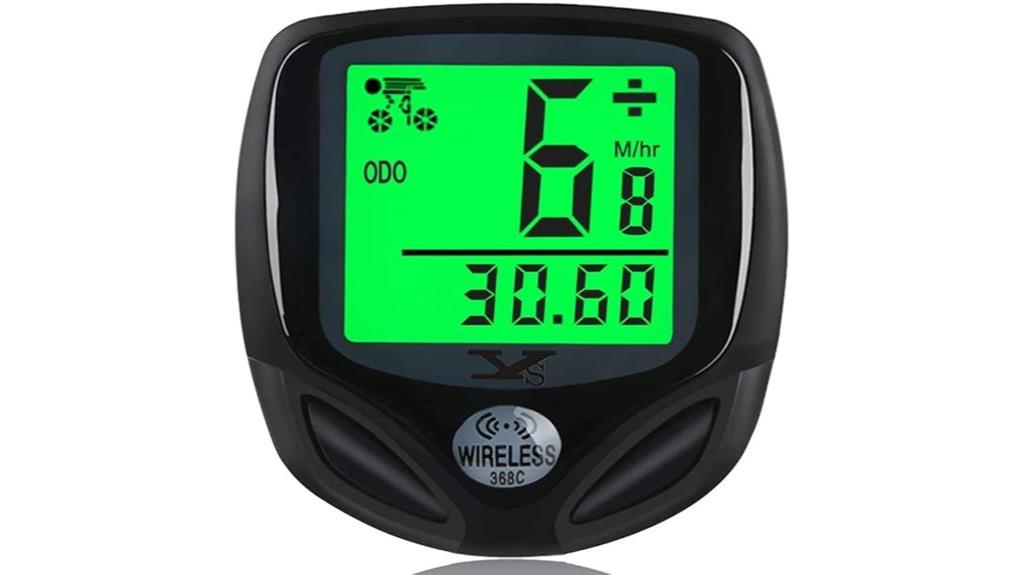 waterproof wireless bicycle computer