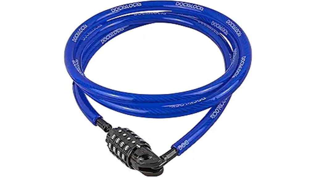 weatherproof security cable lock