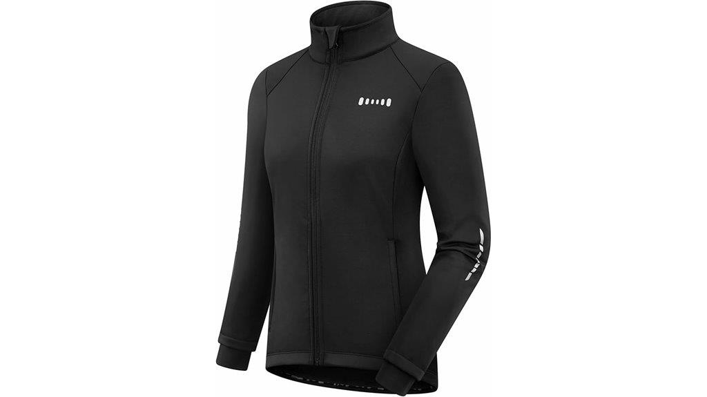 windproof thermal cycling jacket