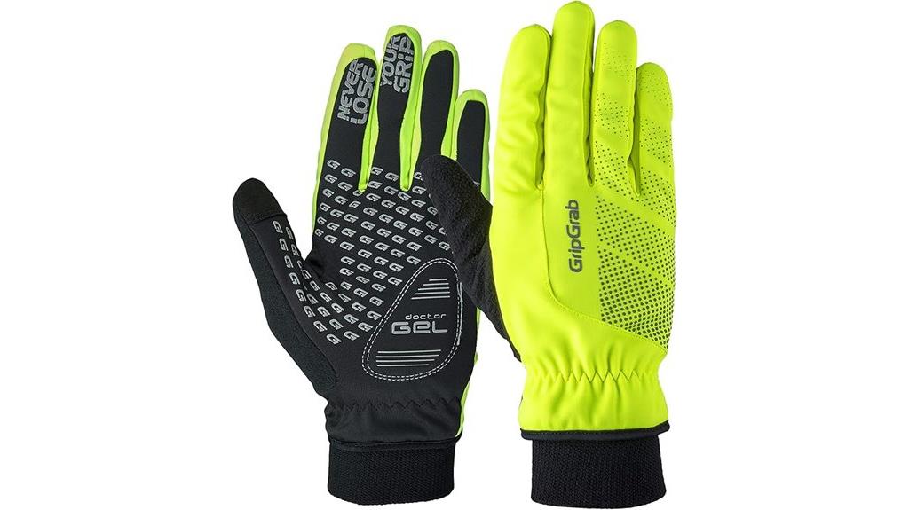 windproof winter cycling gloves