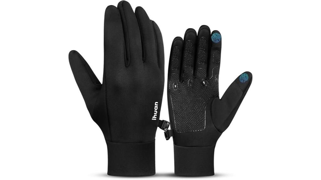 winter running gloves touchscreen