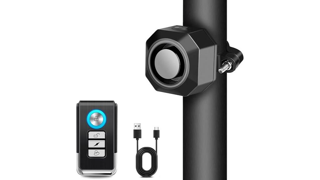 wireless bike alarm system