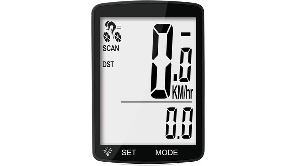 wireless bike computer features