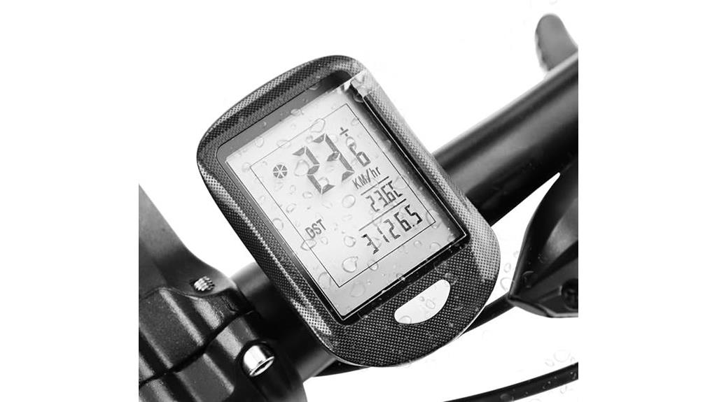 wireless bike computer features
