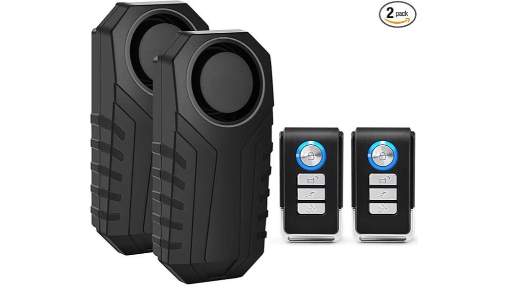 wireless ebike anti theft alarms