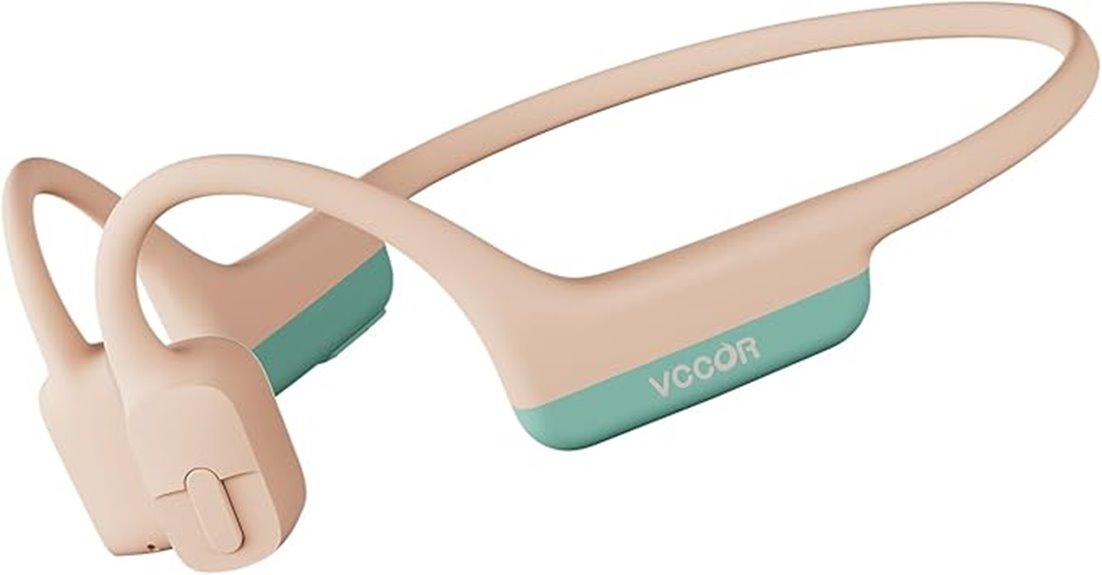 wireless sweatproof open ear headphones