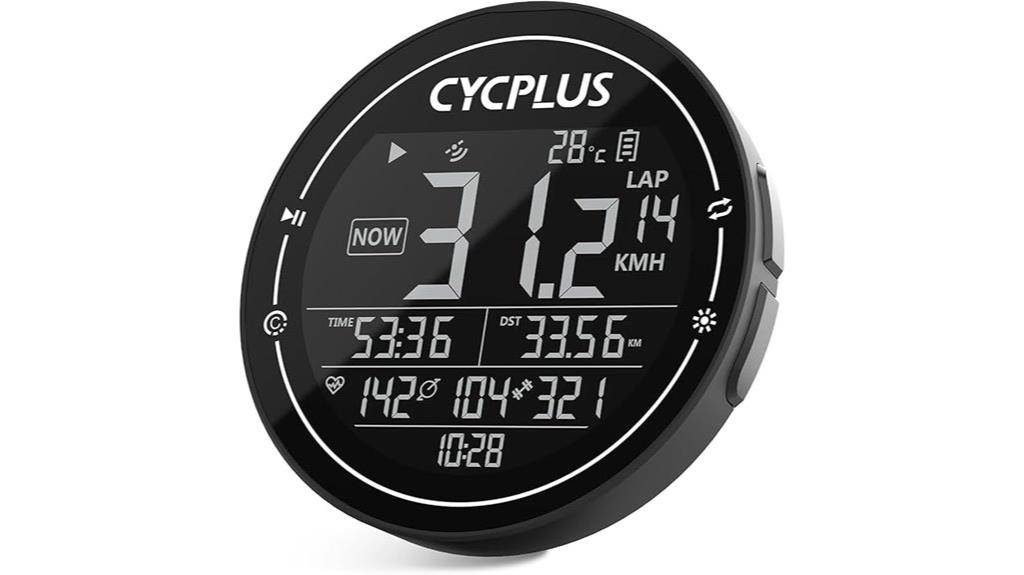 wireless waterproof cycling computer