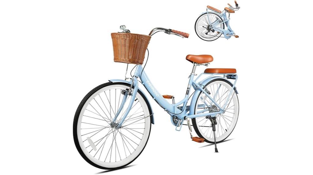 women s 26 inch folding cruiser