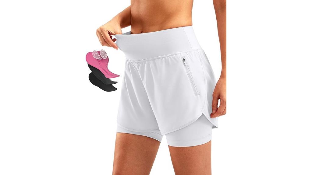 women s 4d padded bike shorts