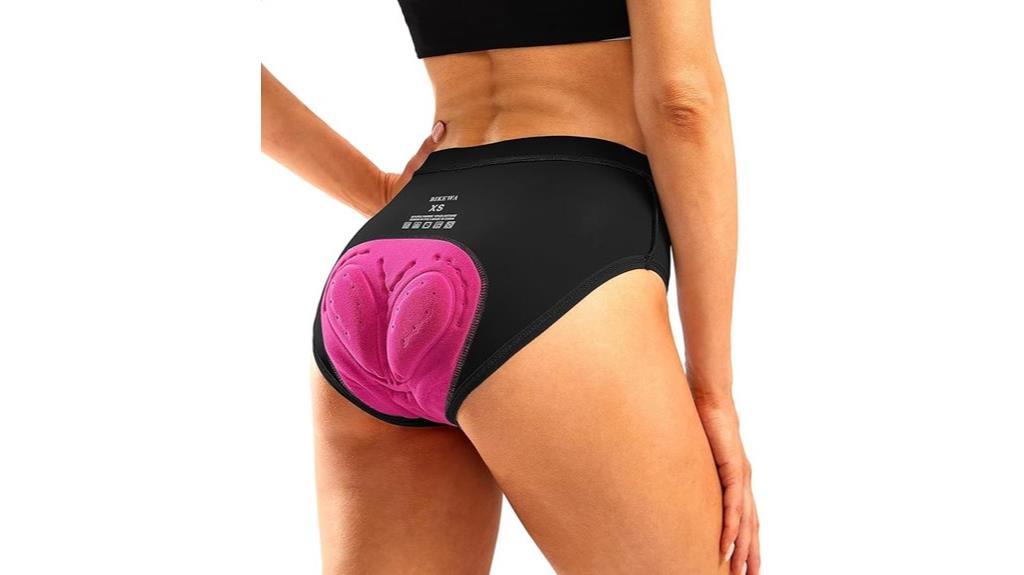 women s 4d padded cycling shorts