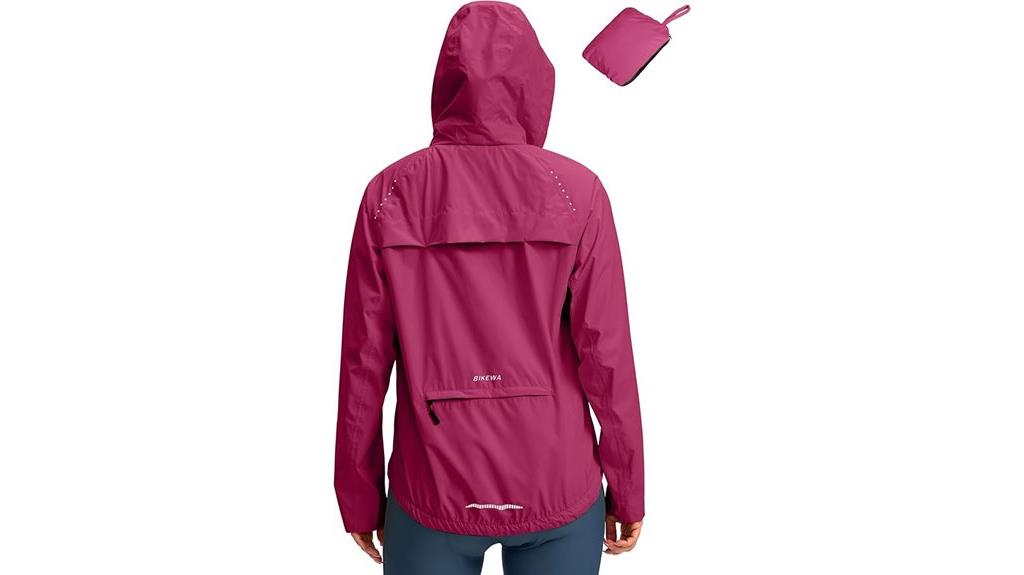 women s bike rain jacket