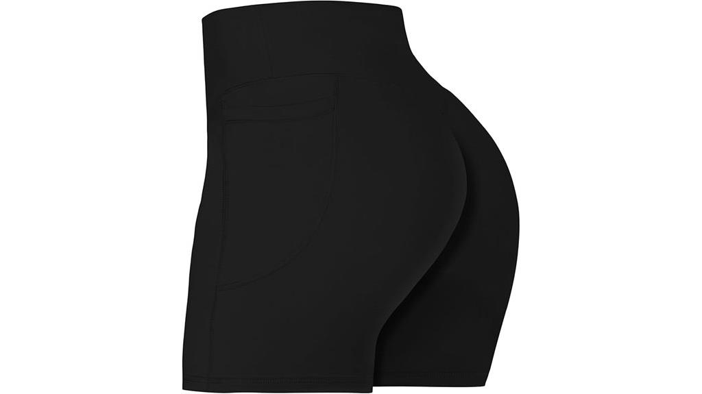 women s biker shorts with pockets