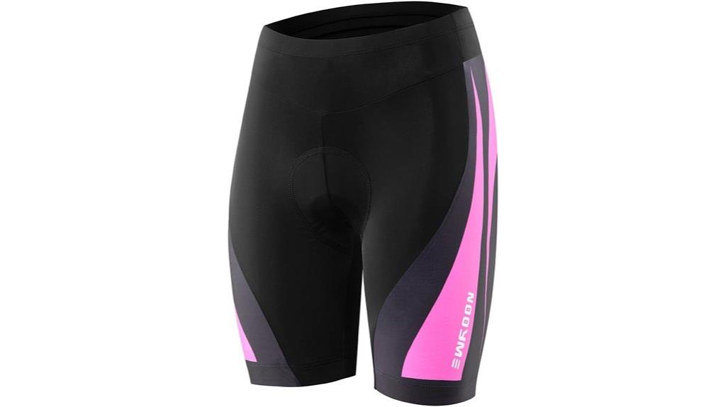 women s cycling shorts with padding