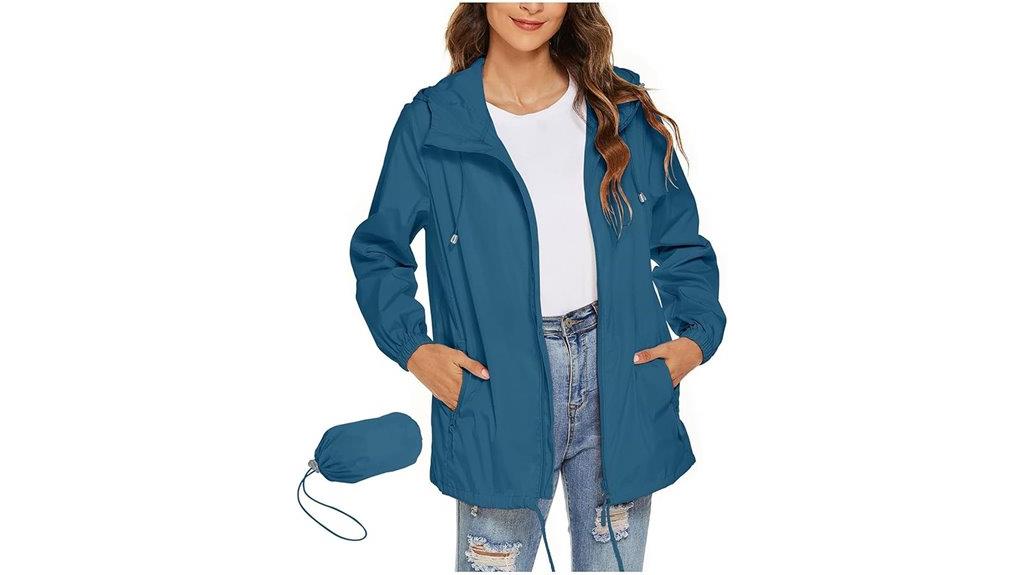 women s packable waterproof jacket