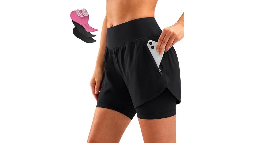 women s padded mountain biking shorts